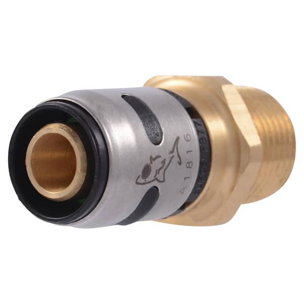 SharkBite 1/2 in. Push-to-Connect EVOPEX x MIP Brass Adapter Fitting