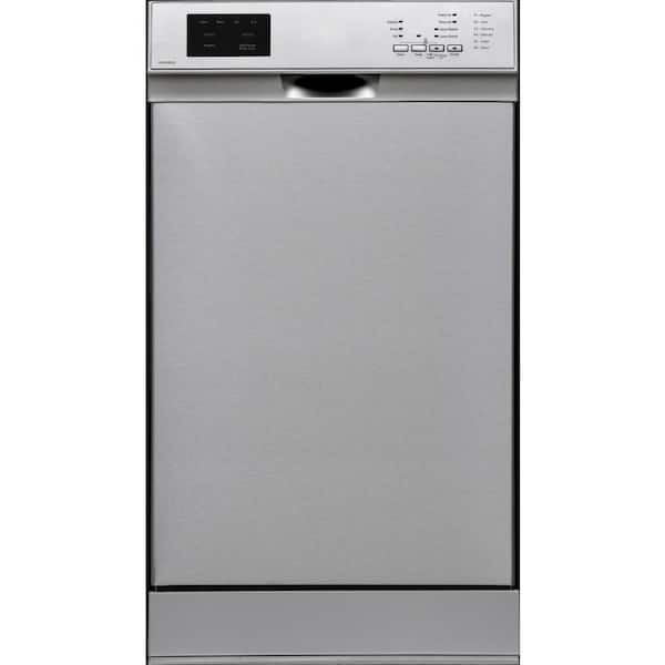 Unbranded 18 in. in Built-In Stainless Steel Touch Control Top Dishwasher