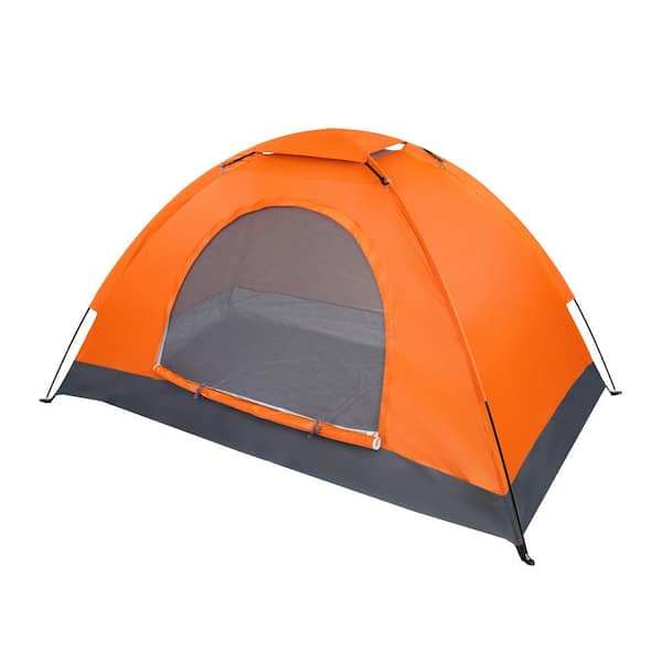 Winado Pop-up Orange 1-Person Camping Tent 347928659805 - The Home
