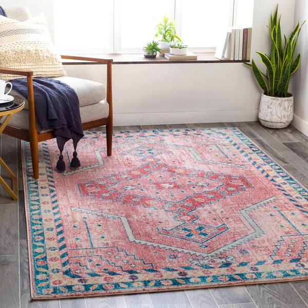 Camel/Rust Artistic Weavers Nico Vintage Medallion Area Rug 5'3 x 7'3 Camel/Rust Artistic Weavers Nico Vintage Medallion Area Rug 5'3 x 7'3