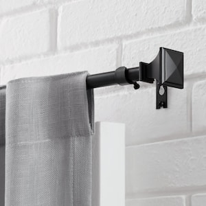 RÄCKA curtain rod, black, 83-152 - IKEA