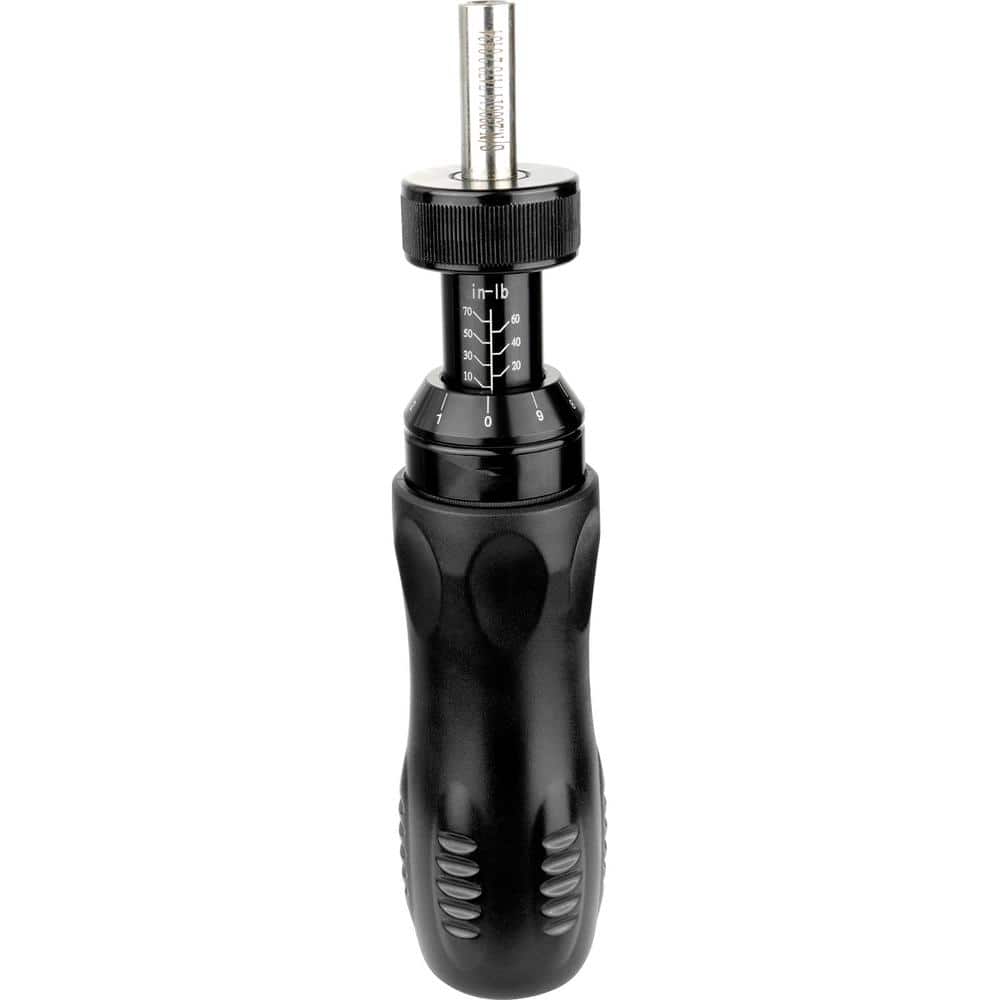 Torque Screwdriver, 1/4 in. Black, Screwdrivers Sets, 16 Piece, Electrician Tool with Scale, 10-70 in. /lbs. 2025 update price history on PriceWatchPro