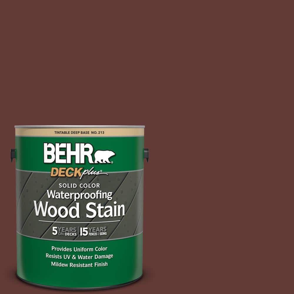 1 gal. #S-G-730 Tawny Port Solid Color Waterproofing Exterior Wood Stain