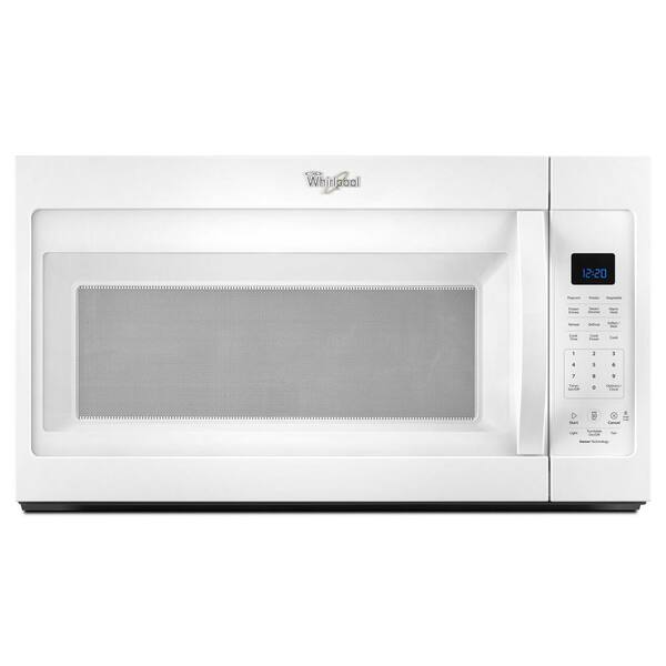Whirlpool 1.9 cu. ft. Over the Range Microwave Hood in White