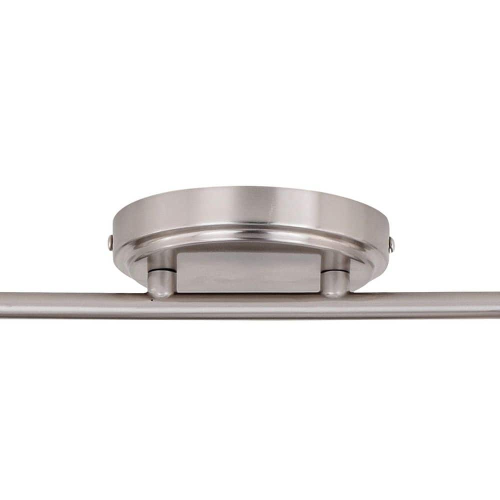 Alto 4-Light Brushed Nickel & Chrome Adjustable Directional Ceiling Light