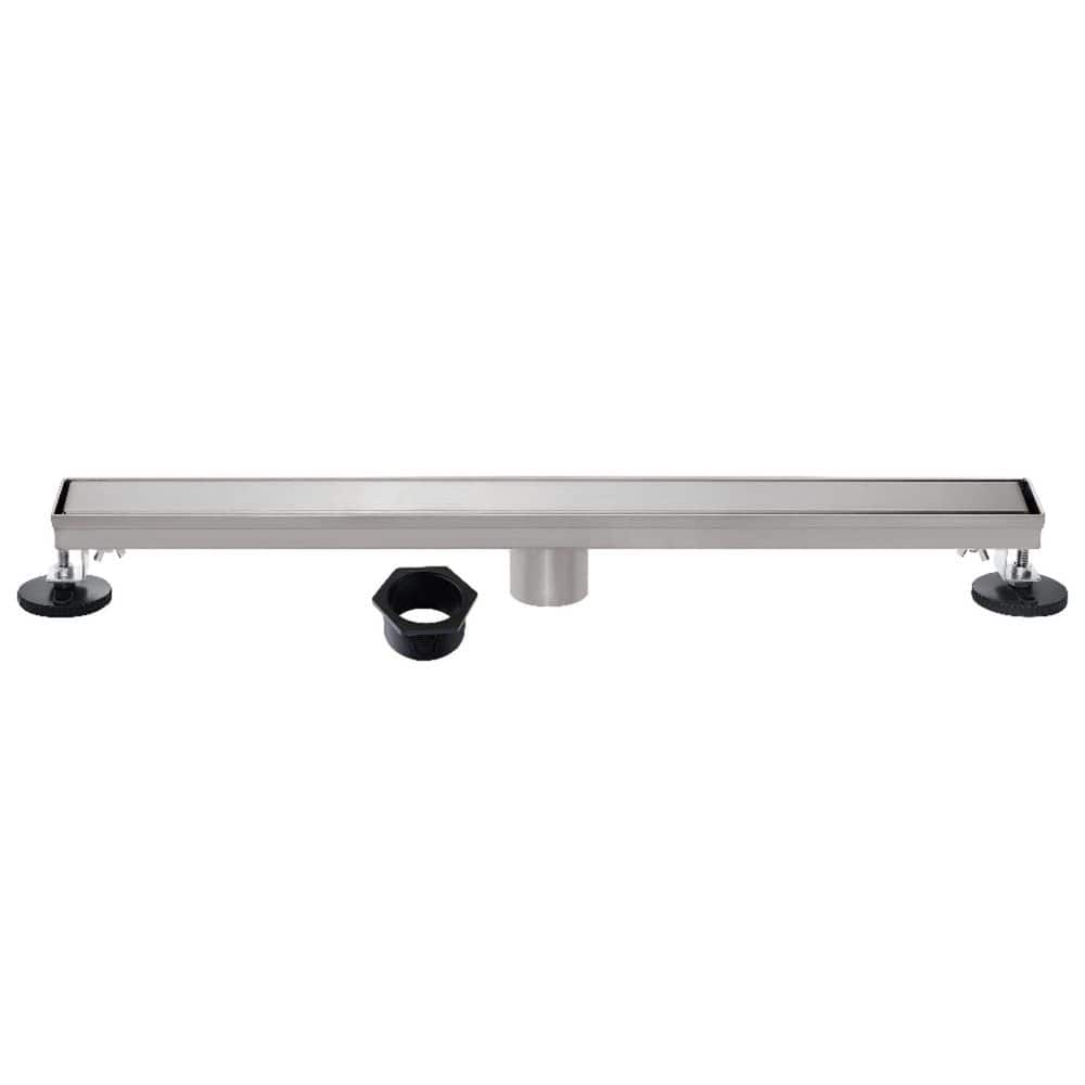 Watercourse 32 in. Stainless Steel Linear Shower Drain with Tile-In Pattern in Brushed Nickel price history on PriceWatchPro