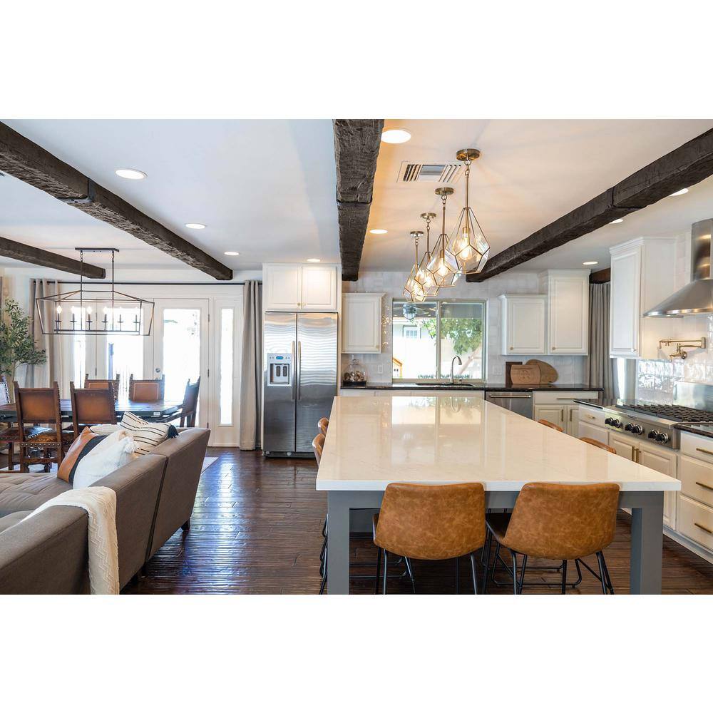 Dark Walnut Hand Hewn Faux Wood Beam 12.75 ft