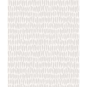 Seabrook Designs Oat Milk Brushwork Nonwoven Paper Non-Pasted Wallpaper ...