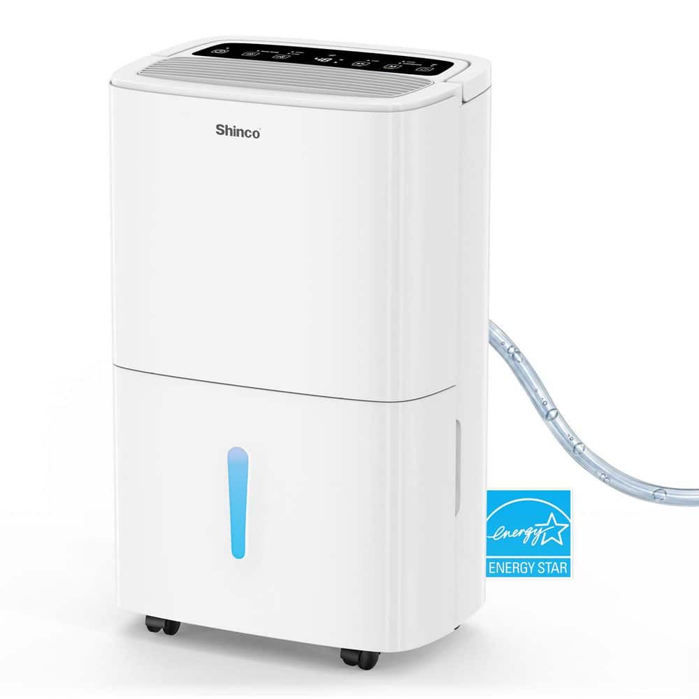 80 pt. 5000 sq. ft. High Humidity Smart Dehumidifier with App, Remote, Energy Star for Basement in White price history on PriceWatchPro