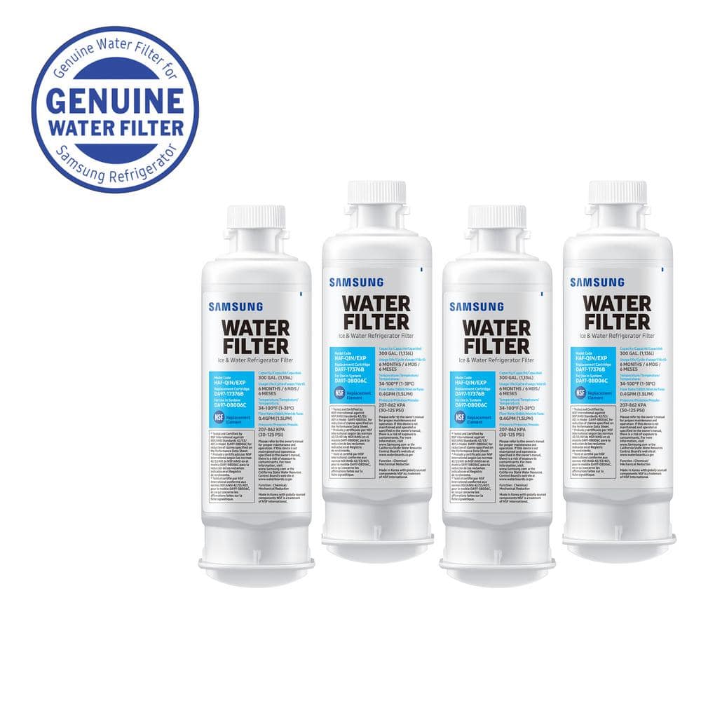 Genuine Refrigerator Water Filter (4-pack)