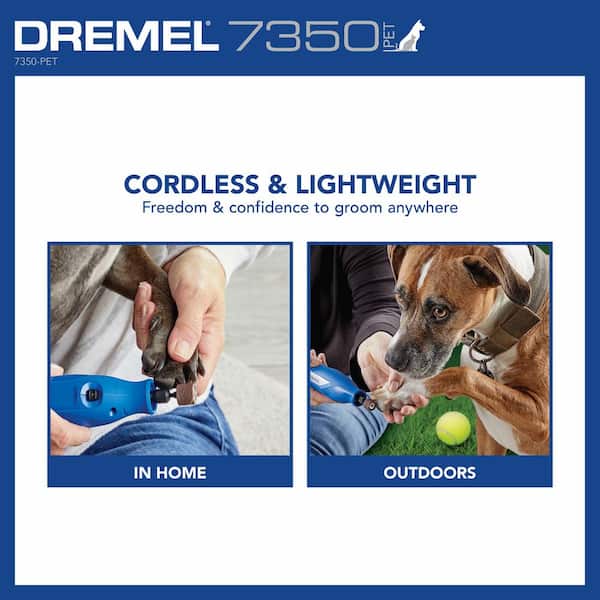 Dremel Pet Nail Grooming Kit 4 Volt Cordless