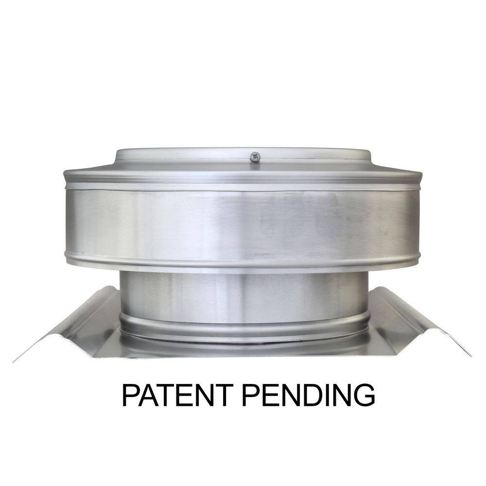 "7"" Dia. Aluminum Roof Vent NFA 38 sq. in. for SM-rib Panel Roofs  2"" collar Mill Finish" price history on PriceWatchPro