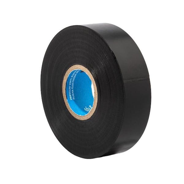 Wire Armour 3/4 in. x 66 ft. x 0.007 in. 33 Premium Vinyl Tape, Black (10-Pack)
