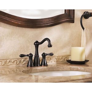 Marielle 4 in. Minispread 2-Handle Bathroom Faucet in Tuscan Bronze