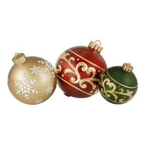 3-Piece Jumbo Ornament Set