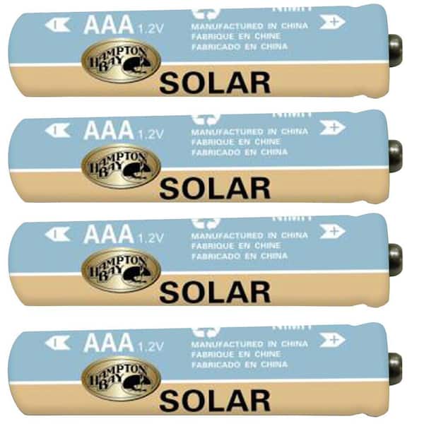 Hampton Bay Landscape AAA Ni-Mh Rechargeable Battery (4-Pack)