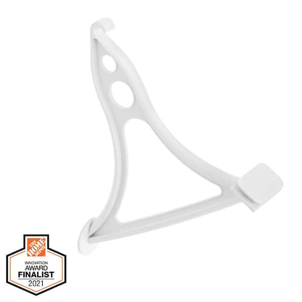 Fixed Mount Resin Shoe Shelf Support Bracket
