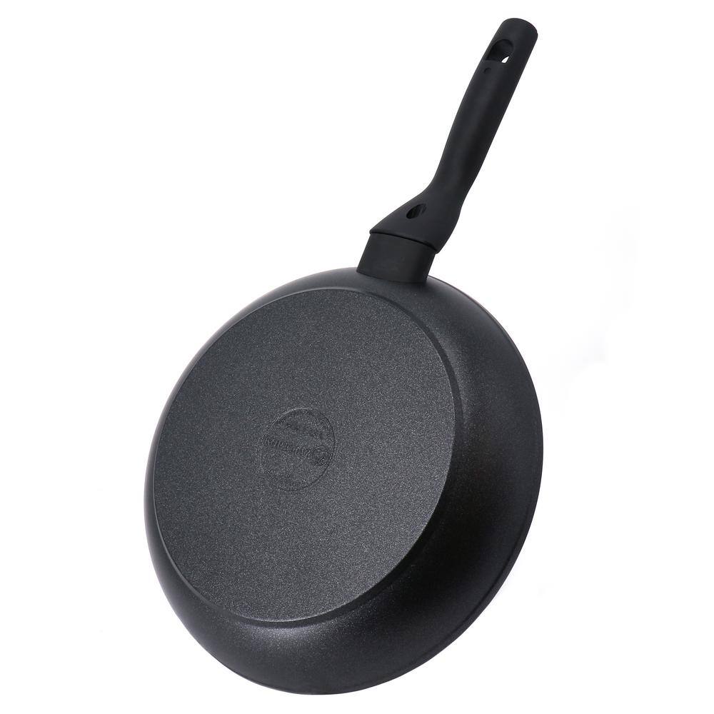 Korkmaz Nora 7-Piece Black Aluminum Nonstick Cookware Set