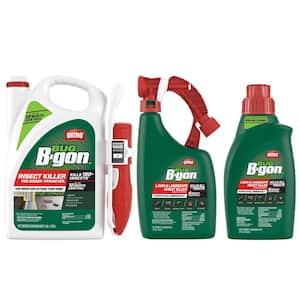 Bug B-gon Indoor and Outdoor Bug Control Bundle, Includes 1-Indoor Insect Killer and 2-Lawn and Landscape Insect Killers