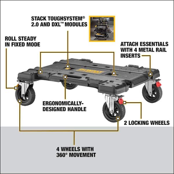 DEWALT - TOUGHSYSTEM 2.0 DXL 30 in. Dolly
