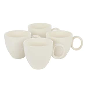 Schliersee 12 Oz Coffee Mugs Set of 6, Assorted Colors Microwavable  Porcelain Mu