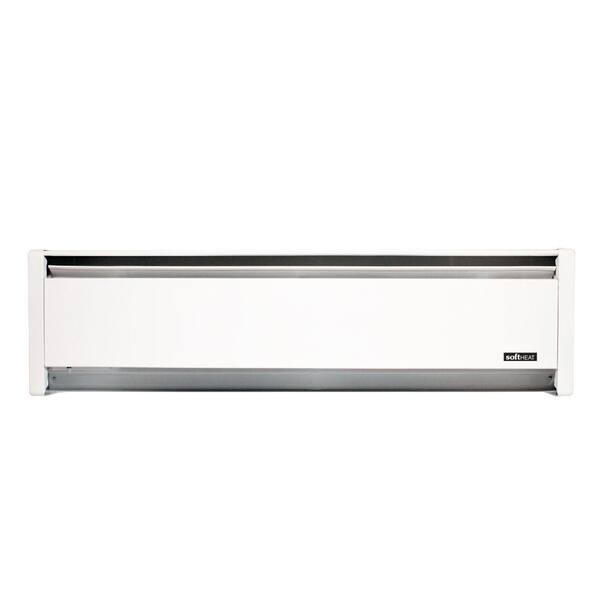 Cadet SoftHeat 47 in. 750-Watt 120-Volt Hydronic Electric Baseboard Heater in White