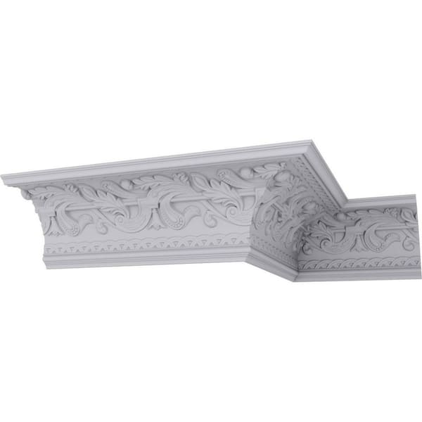 11-1/8 in. x 11-1/8 in. x 94-1/2 in. Polyurethane Kinsley Crown Moulding