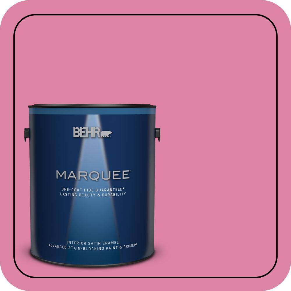 1 gal. Home Decorators Collection #HDC-MD-10A Sweet Chrysanthemum Satin Enamel Interior Paint & Primer price history on PriceWatchPro