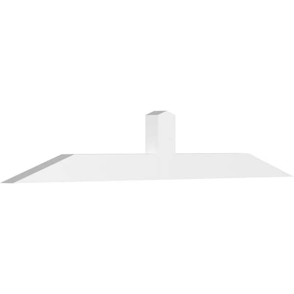 Ekena Millwork Portland 96 in. W x 16 in. H x 4 in. D Signature Polyurethane Bracket