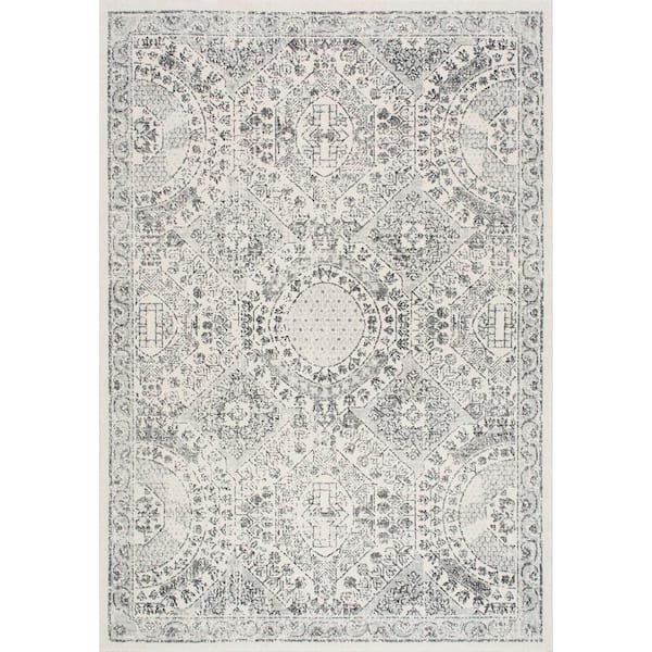 nuLOOM Minta Modern Persian 10 ft. x 13 ft. Gray Area Rug