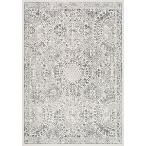 Minta Modern Persian 10 ft. x 14 ft. Gray Area Rug