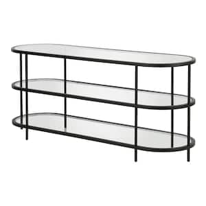 Leif 55 in. Blackened Bronze TV Stand Fits TV's up to 60 in.