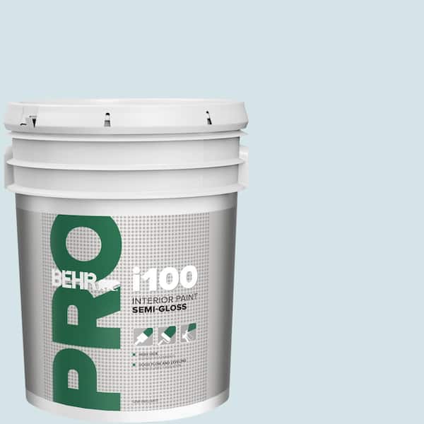 BEHR PRO 5 gal. #PPL-72 Spa Retreat Semi-Gloss Interior Paint