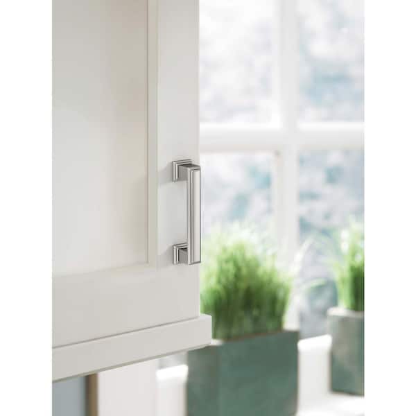 Carrington 3 in. (76mm) Satin Nickel Arch Cabinet Pull