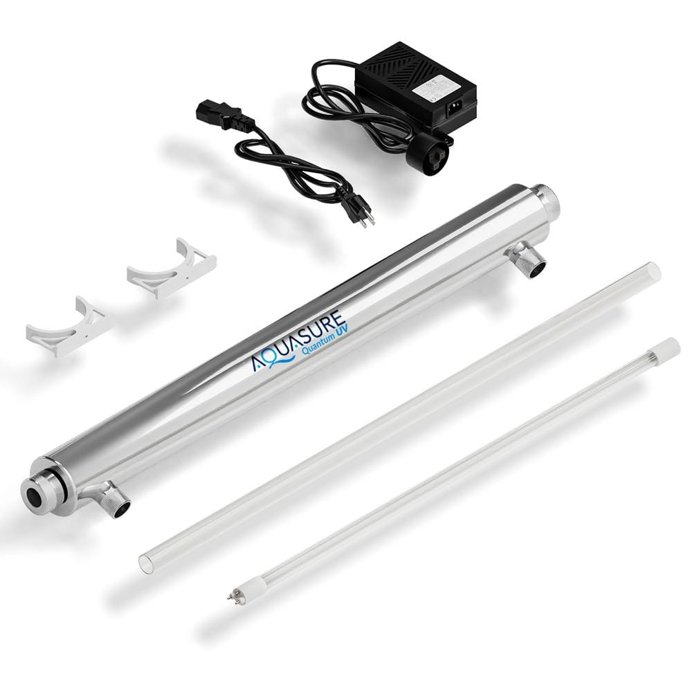 Quantum Series 8 GPM Ultraviolet UV Light Water Filter System for Whole Hou