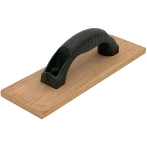 16 in. x 3-1/2 in. Wood Float with Structural Foam Handle