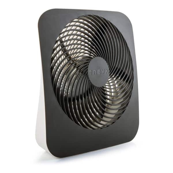 O2COOL 10 in. Portable Desk Fan with USB Charging Port