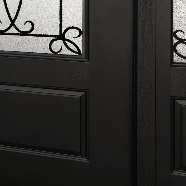 Steves & Sons Regency 64 in. x 96 in. 3/4 Lite Georgian Decorative