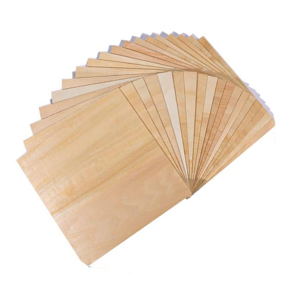 1/8 in.x12 in.x12 in. Basswood Project Panel Specialty Panel 18-Pack for DIY Craft, Models, Drawing, Painting, Engraving price history on PriceWatchPro