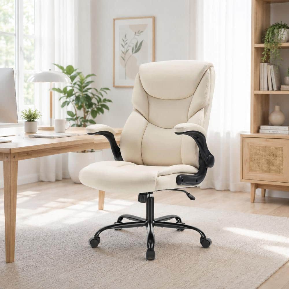 WONDER COMFORT Ergonomic PU Leather Seat High Back Heavy Duty