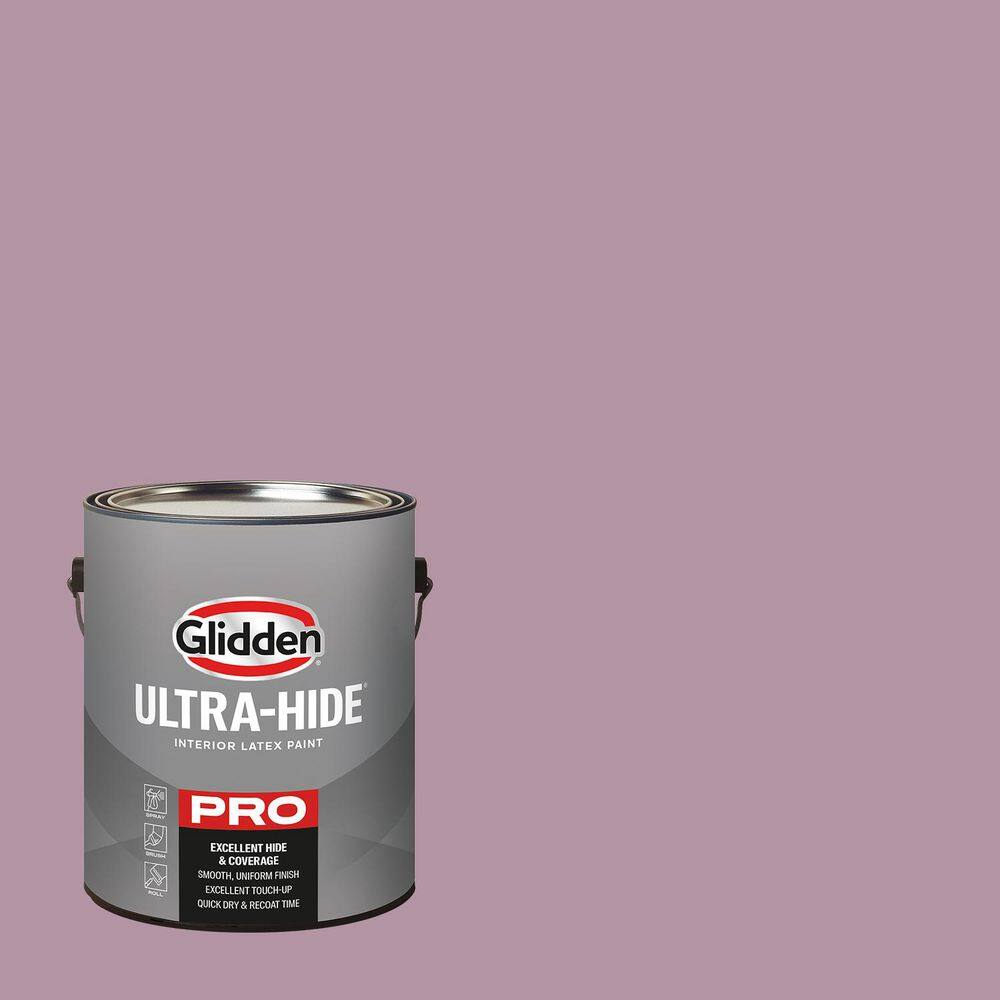 Glidden Ultra-Hide 1 Gal. PPG1179-5 Ashberry Ultra Flat Interior Paint ...