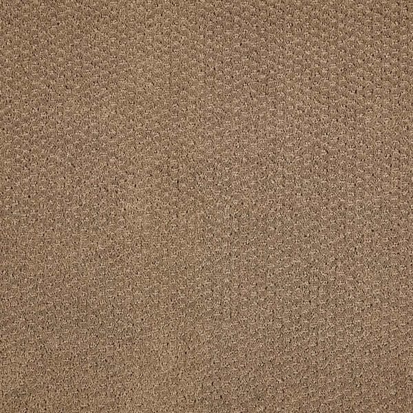 Katama II  - Timberline - Brown 30.7 oz. Triexta Pattern Installed Carpet