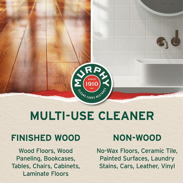 Reviews for Murphy Oil Soap 22 oz. Orange Hardwood Floor Cleaner and Multi  Purpose Cleaner Spray | Pg 1