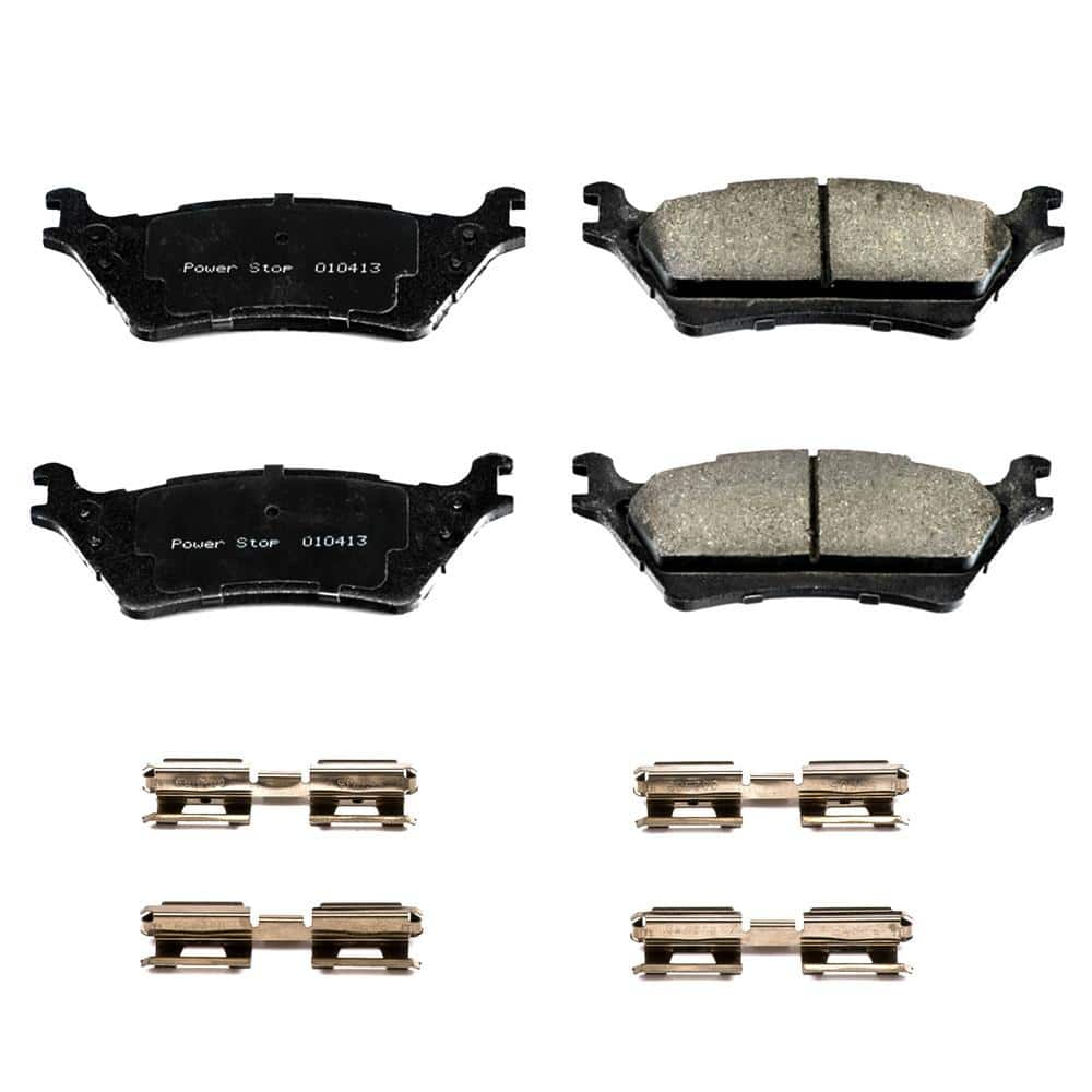 Power Stop Rear Z17 Evolution Ceramic Brake Pads with Hardware 17-1602