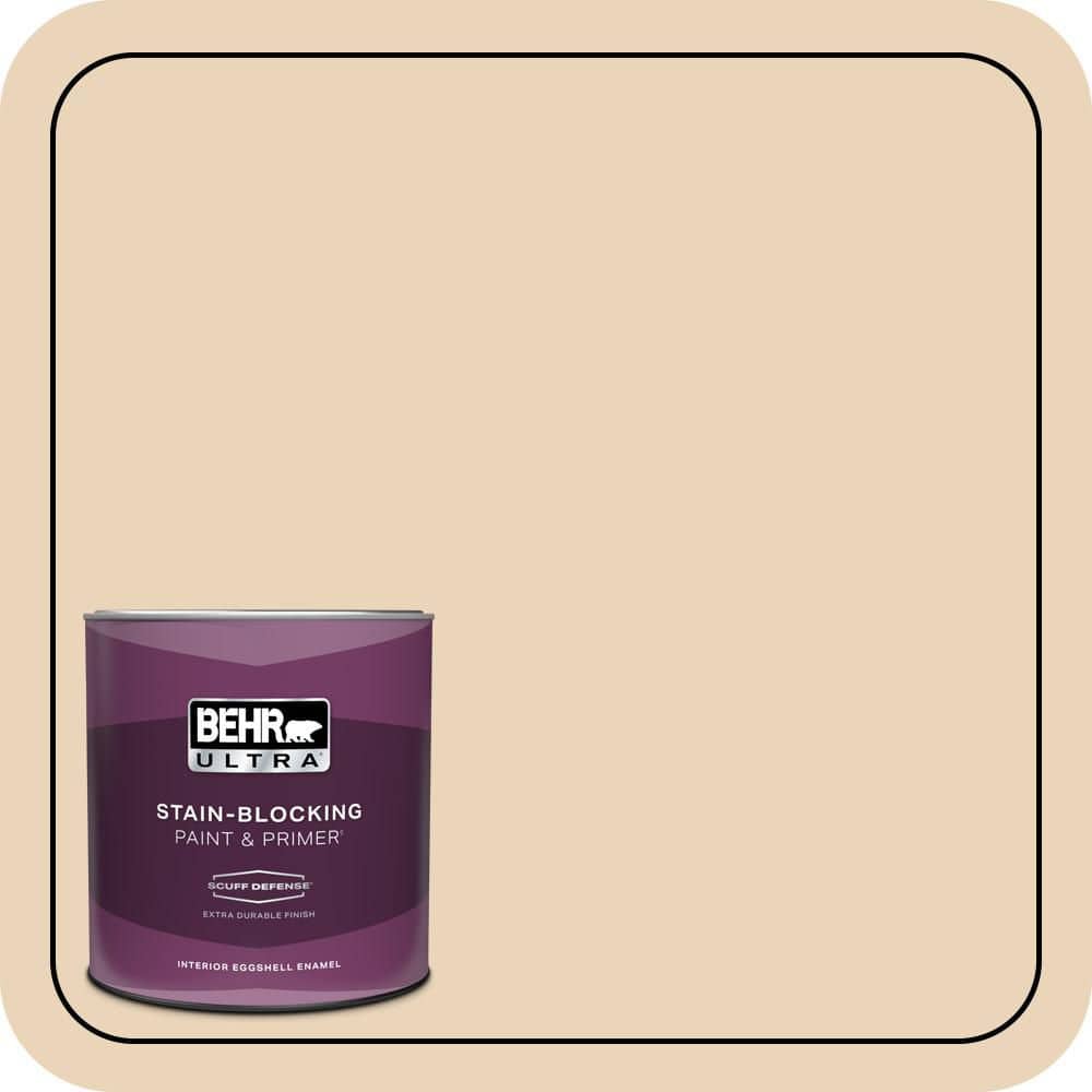 1 qt. #ECC-52-1 Nevada Sand Extra Durable Eggshell Enamel Interior Paint & Primer price history on PriceWatchPro