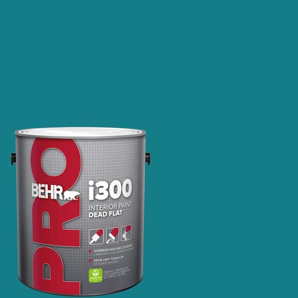BEHR PRO 1 gal. PPU1301 Caribe Dead Flat Interior Paint PR31301 The