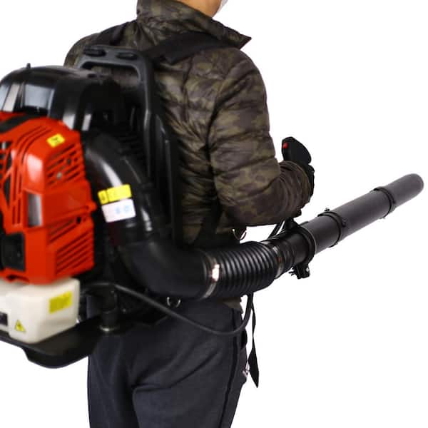 Kadehome GH-067 192 MPH 750 CFM 76cc 4 Stroke Gas Backpack Leaf Blower with Extension Tube - 3