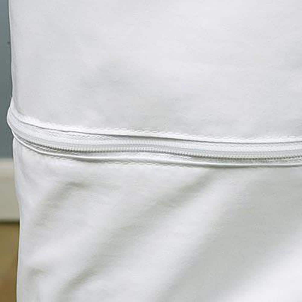 Full Size White Cotton Terry Waterproof Mattress Protector