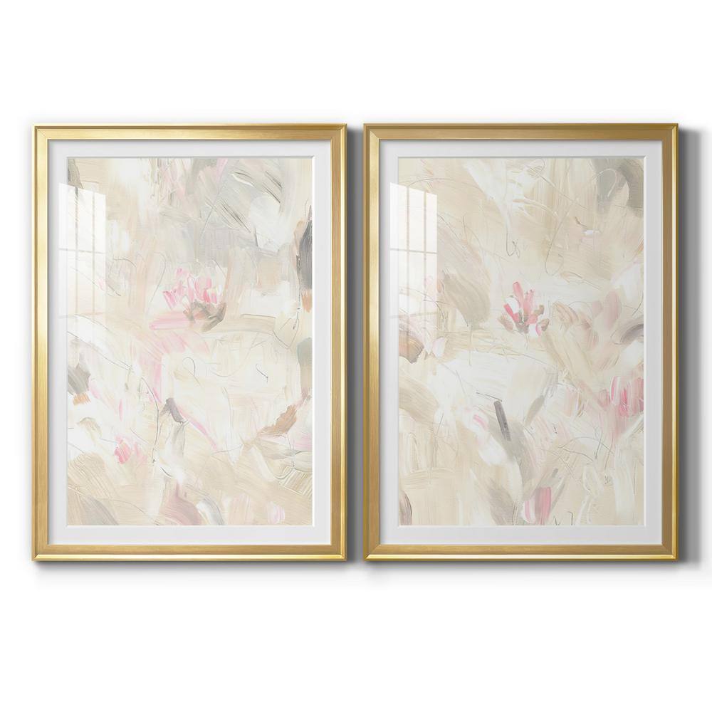 Soft Abstraction I by Wexford Homes 2-pieces Framed Abstract Paper Art Print 18.5 in. x 24.5 in. price history on PriceWatchPro