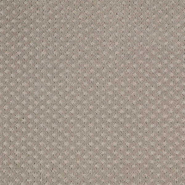 Lifeproof with Petproof Technology Transcends Time Pebble Trail Gray 39 oz. Triexta Pattern Carpet - Installation Required